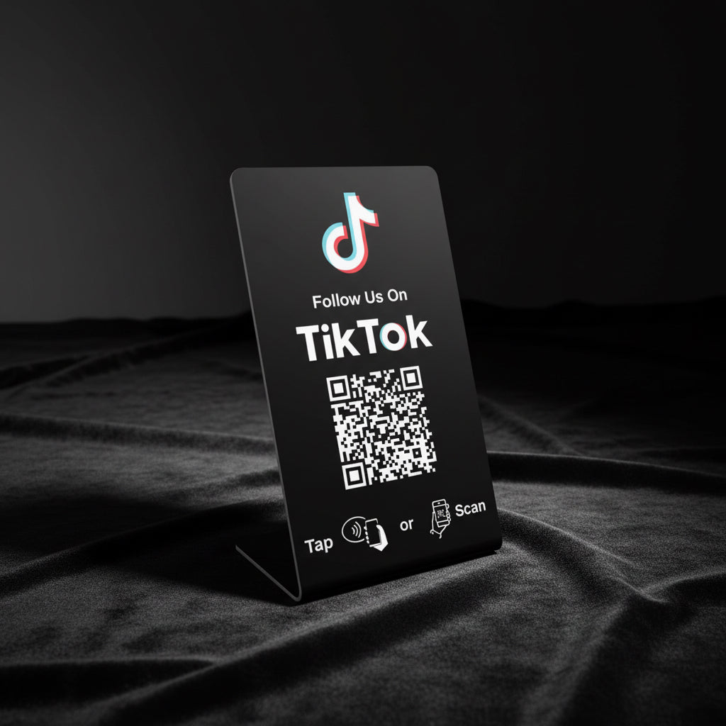 Social Media NFC Standing Card